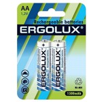 ����������� Ergolux AA-1500mAh Ni-Mh 2��/��(NHAA1500BL2,1.2�)(12975)